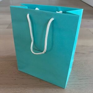 Authentic 10 Tiffany & Co Gift/Shopping Bags + 10 Notecards and Envelope.